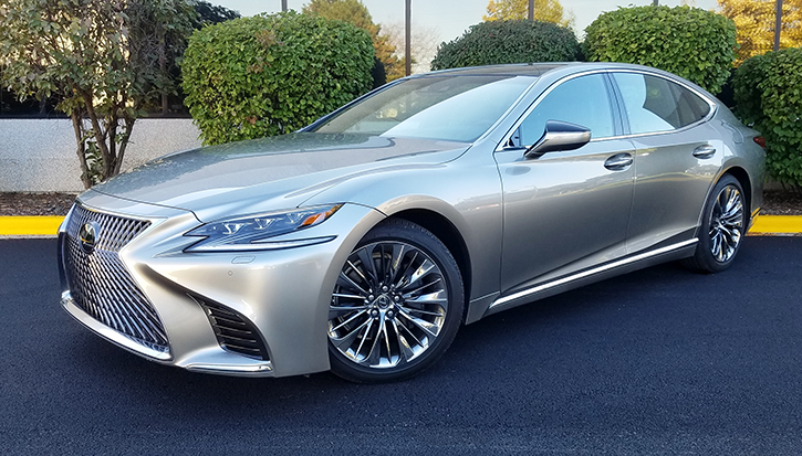 2018 Lexus LS 500 in Atomic Silver