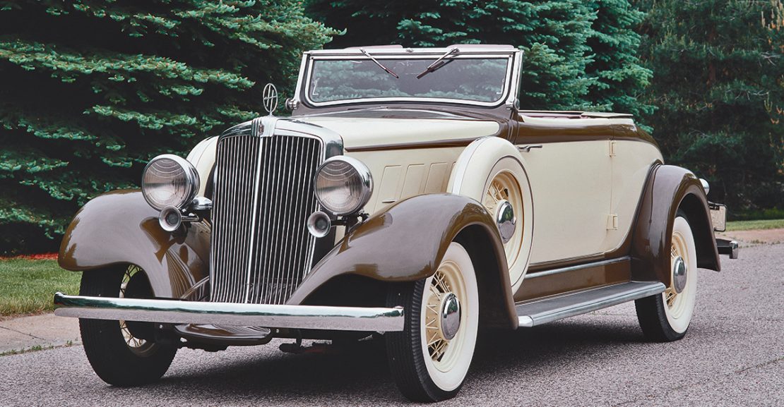 1933 Hupmobile K-321 Convertible Coupe