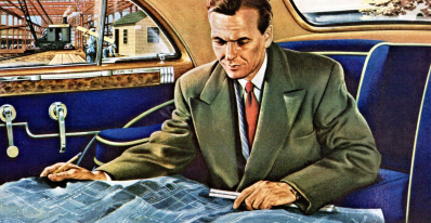 Fashion in Classic Car Ads