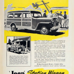 Vintage Station Wagon Ad