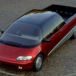 First Seen: 1996 Detroit Auto Show Description: Large luxury sedan Sales Pitch: "Next-generation flagship luxury sedan" More Forgotten Concepts