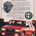1988 Alfa Romeo Milano Ad
