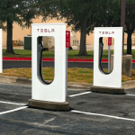 Tesla Supercharger station