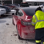 Tesla Supercharger station