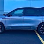 Profile view, 21-inch wheels