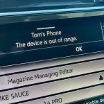 Touchscreen error, Bluetooth glitch