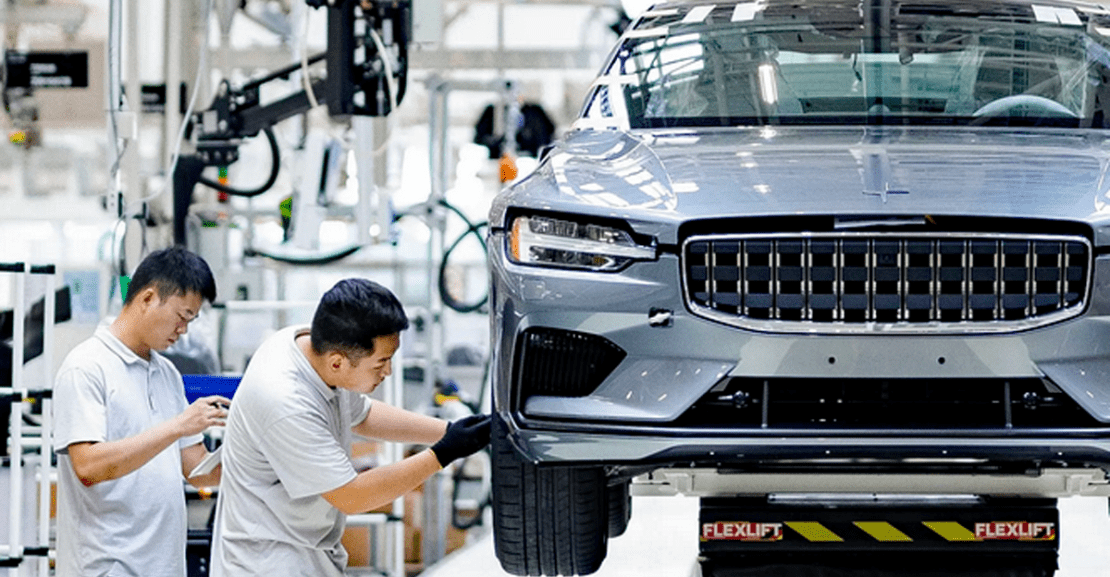 Polestar Factory in Chengdu, China