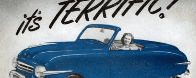 1948 Playboy, Blue