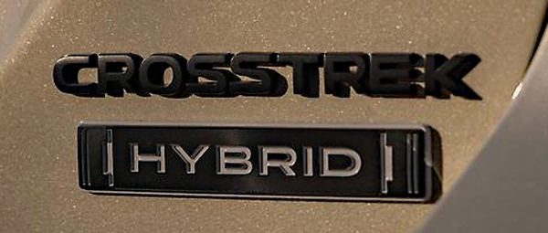 Hybrid Badge, crosstrek badge