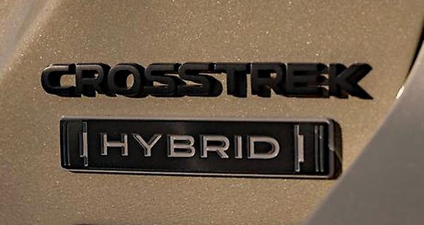 Hybrid Badge, crosstrek badge