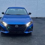 Front Clip, Blue, headlights on