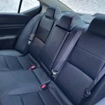 Rear seat, passenger space,