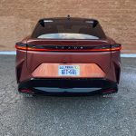 Rear view, Lexus EV, Copper Crest