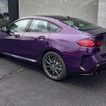 Thundernight Metallic, 2025 BMW M235, rear 3/4, purple