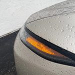 2025 Nissan Murano Platinum in Champagne Silver, head light detail,