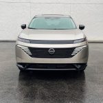 2025 Nissan Murano Platinum in Champagne Silver, front view, grille