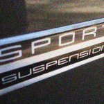 Sport Suspension Badge, Lexus