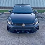 2025 Volkswagen Golf R Black Edition, Mythos Black, front end