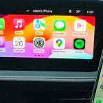 Apple CarPlay as seen in a Buick