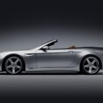 Fisker Tramonto, Silver, top down, profile