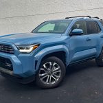 2025 Toyota 4Runner Limited in Heritage Blue, front 3/.4 view