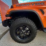 2025 Jeep Gladiator High Tide in Joose, wheel detail, black wheels,