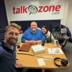 Jim OBrill of the Chicago Auto Show with Jill and Tom