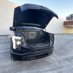 Ford F-150 Lightning, Frunk, frunk open,