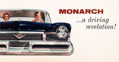 1958 Monarch, Grille Detail,